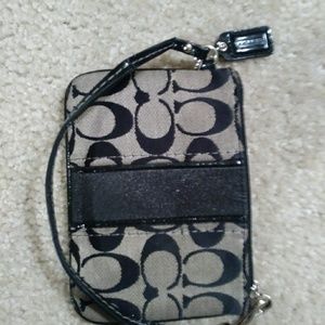 100% Authentic Coach Wristlet